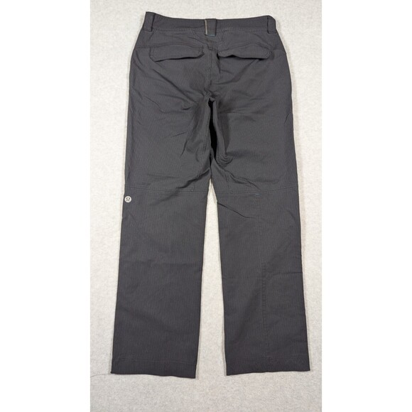 Lululemon Men Pants 32x32‎ Pinstripe Straight Fit Vented Work Flap Pockets - Picture 5 of 14